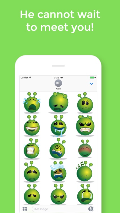 Floyd The Alien Stickers