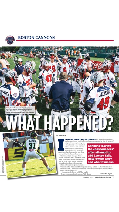 New England Lacrosse Journal screenshot 3