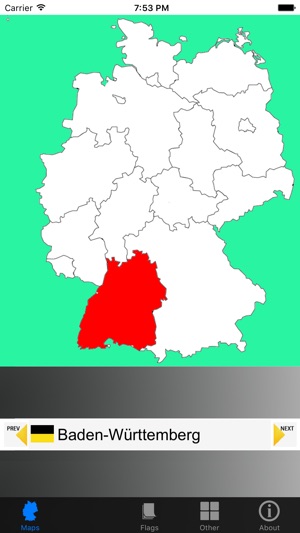 Germany State Flags and Maps