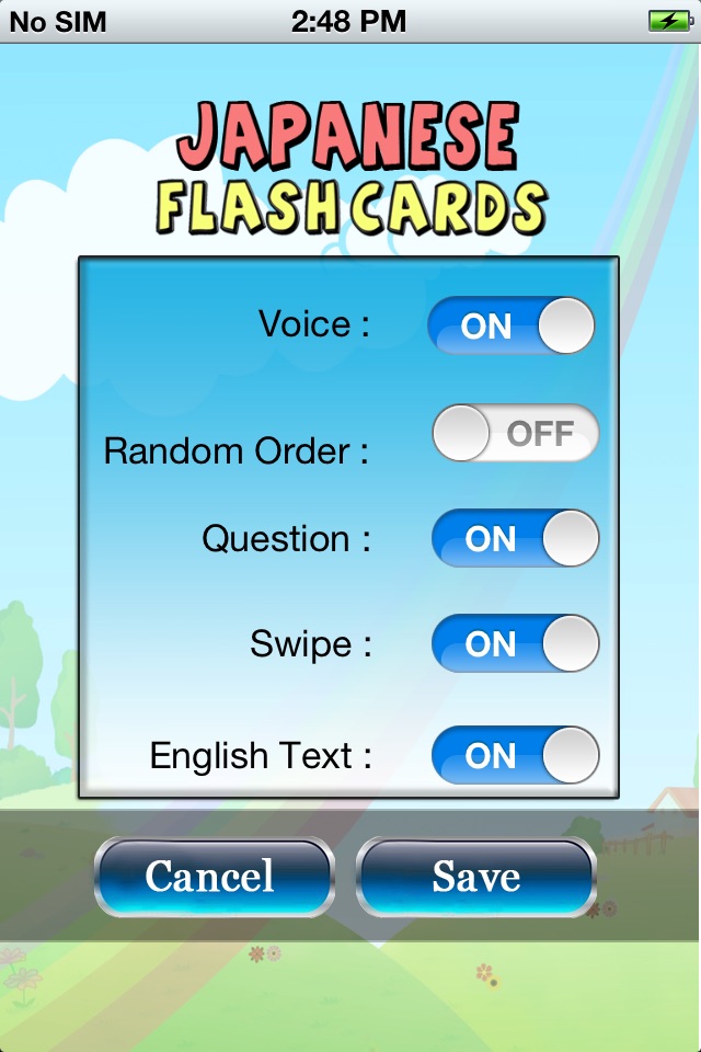 Japanese Baby Flash-Cards screenshot 4