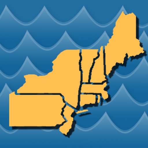Stream Map USA - Northeast