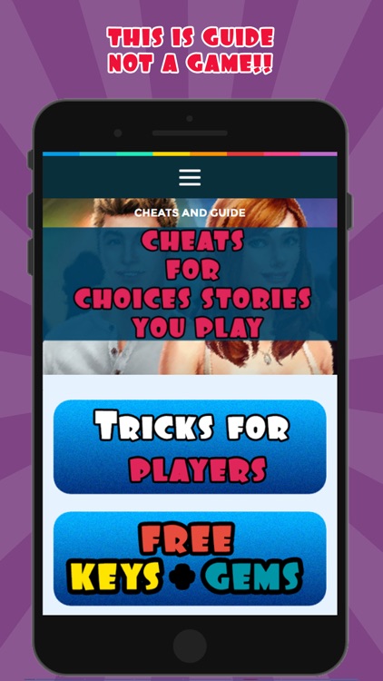 Cheats for Choices Stories You play - Gems Keys