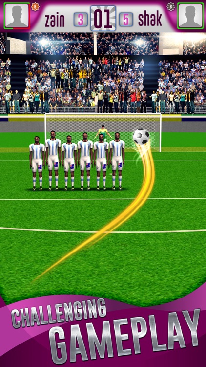 Flick Soccer shoot challenge screenshot-4