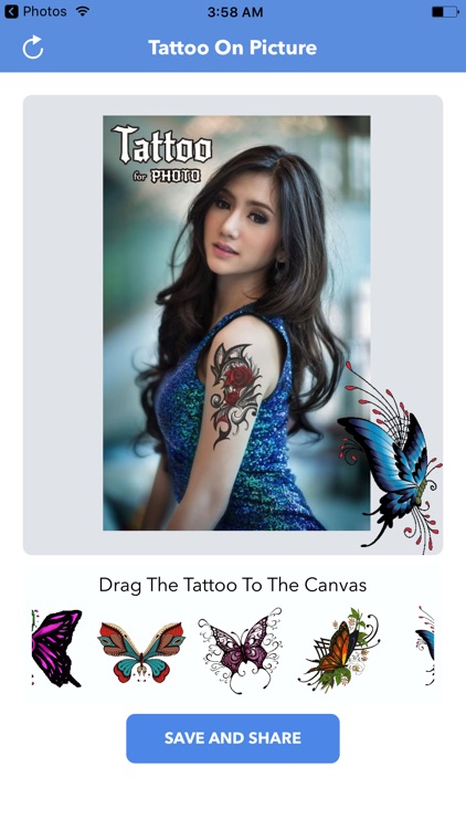 Add Tattoos To Your Picture : Photo Maker HD