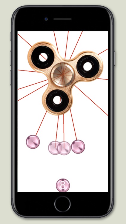 Spinner Shot - Tricky Shot of Fidget Spinner Theme