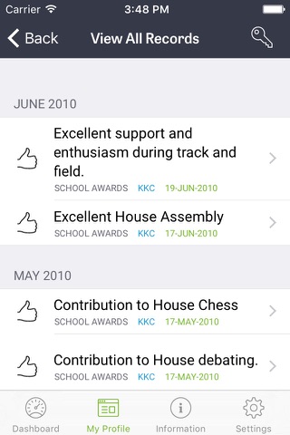 iStudent App screenshot 4