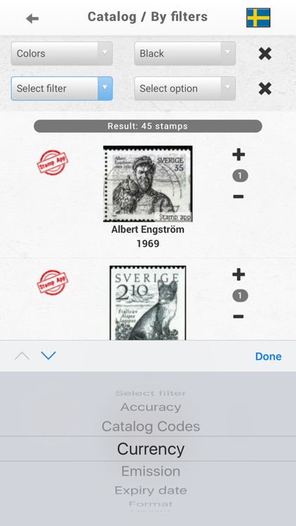 Frimärken Sverige, Filateli screenshot-4