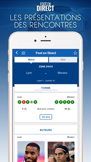 Foot en Direct(圖2)-速報App