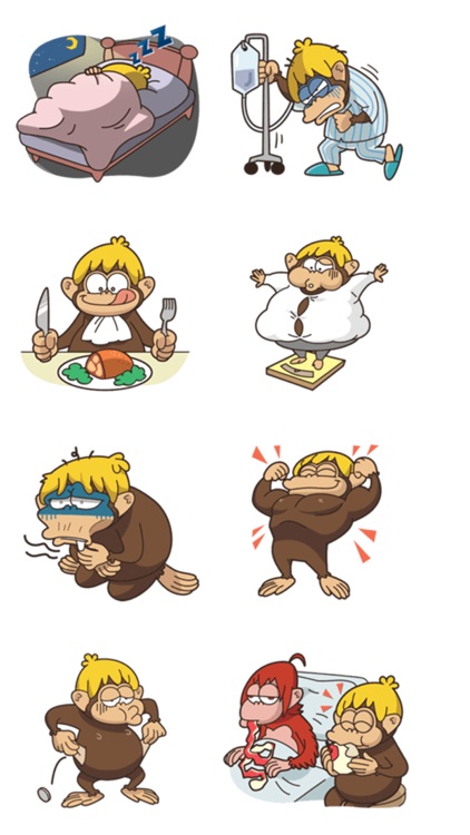 Adventurous Monkey Stickers screenshot-3