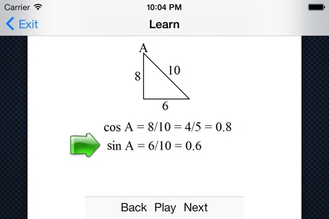 Algebra-1 Radicals screenshot 2