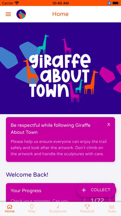 Giraffe About Town