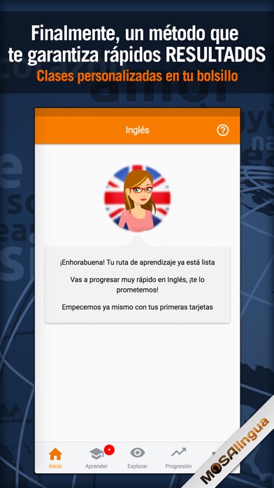 Aprende inglés - MosaLingua Screenshots