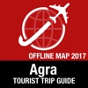 Agra Tourist Guide + Offline Map