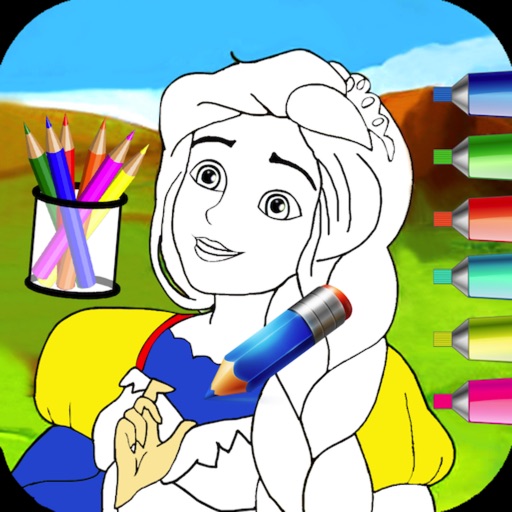 Download Princess Coloring Book Games For Girls by Ajay Pandya
