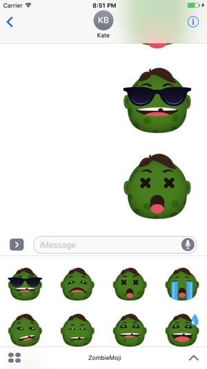 ZombieMoji - Stickers of the Dead(圖2)-速報App