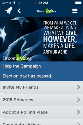 Broome Votes screenshot 4