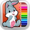Rabbit Coloring Book Games For Kids
