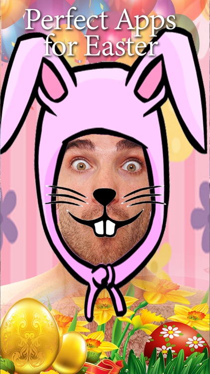 Easter Bunny Photo Stickers with Bunnies & Eggs FX screenshot-3