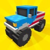 American Truck Blocky Style: Highway Traffic Rush