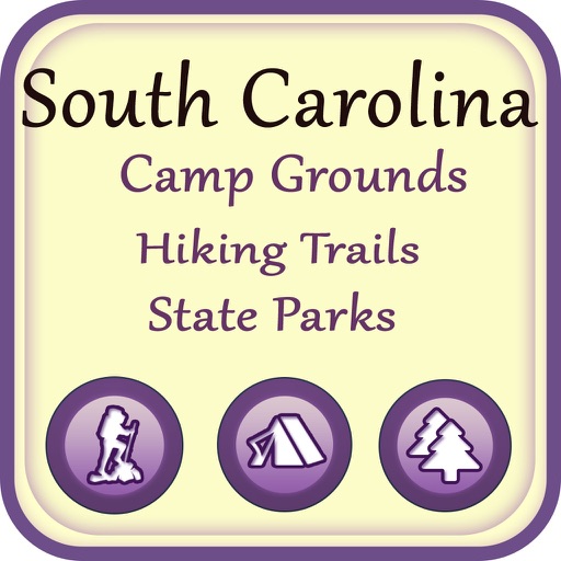 South Carolina Campgrounds & Hiking Trails,State P icon