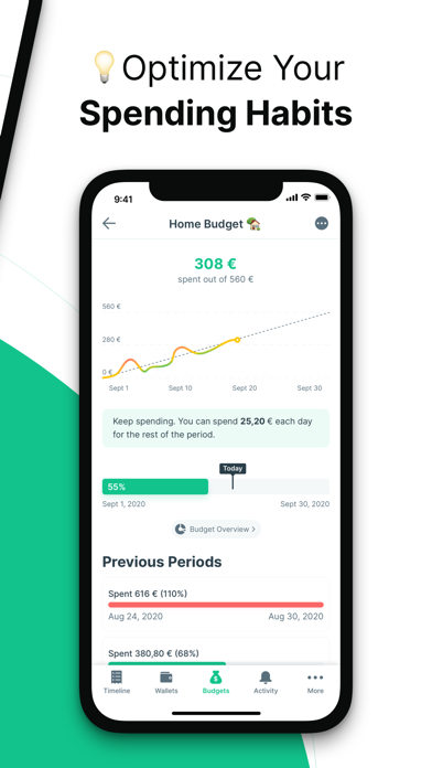 Spendee Budget & Money Tracker Screenshot