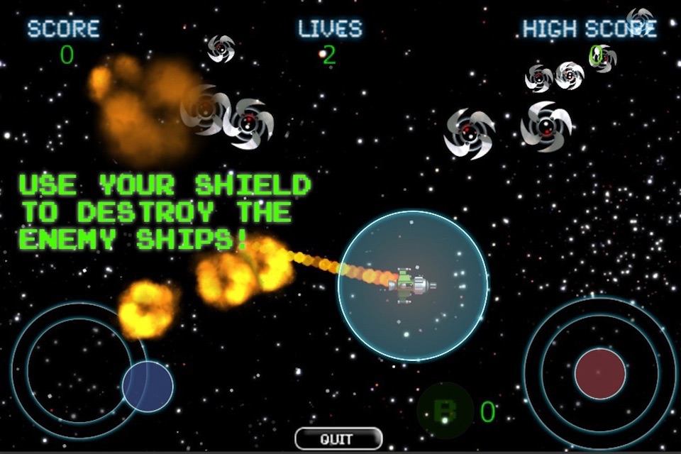 Geomatrix Space Wars screenshot 2