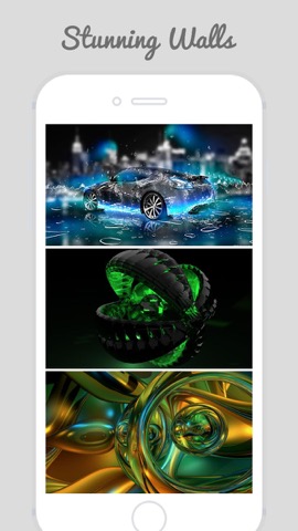 3D Wallz - Collection Of Abstract 3D Wallpapersのおすすめ画像3