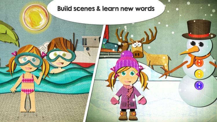 Beck & Bo: Toddler First Words, Pretend Play Games screenshot-0