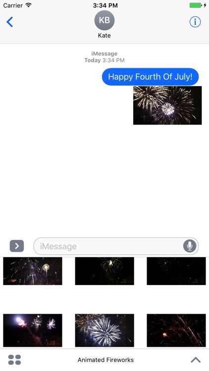 Animated Fireworks!