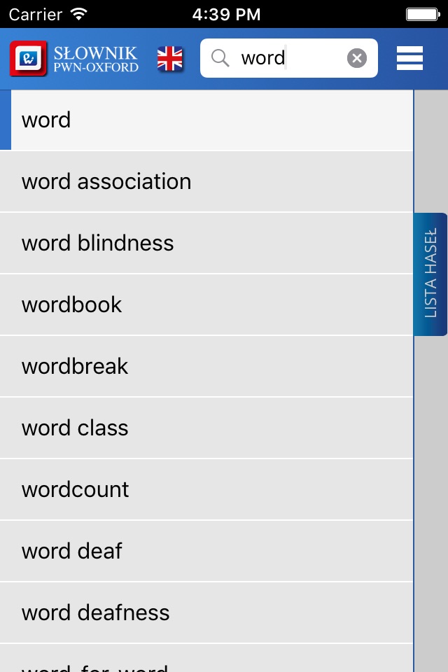 Great PWN-Oxford Dictionary screenshot 4