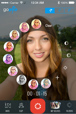 GoSelfie - capture stunning selfies on the go! - náhled