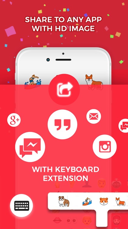 Emojis & Stickers for Keyboard, iMessage & More