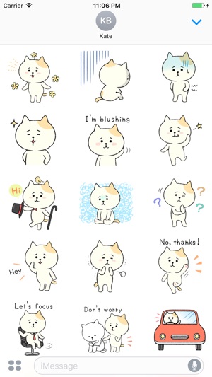 Selena The Embarrassing Cat English Stickers(圖2)-速報App