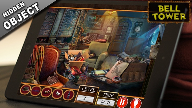 Mystery Hidden Object Games Bell Tower Find Clues screenshot-4