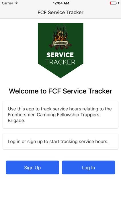 Service Tracker