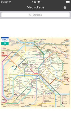 Métro:Paris - Plan & horaire disponible 