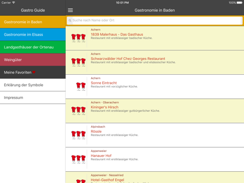 Roschach's Gastro-Guide screenshot 2
