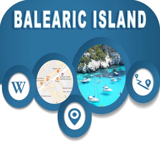 Balearic Islands Spain OfflineMap Navigation GUIDE icon