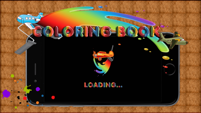 How to cancel & delete Aircraft Coloring Book : drawing games for kids from iphone & ipad 1