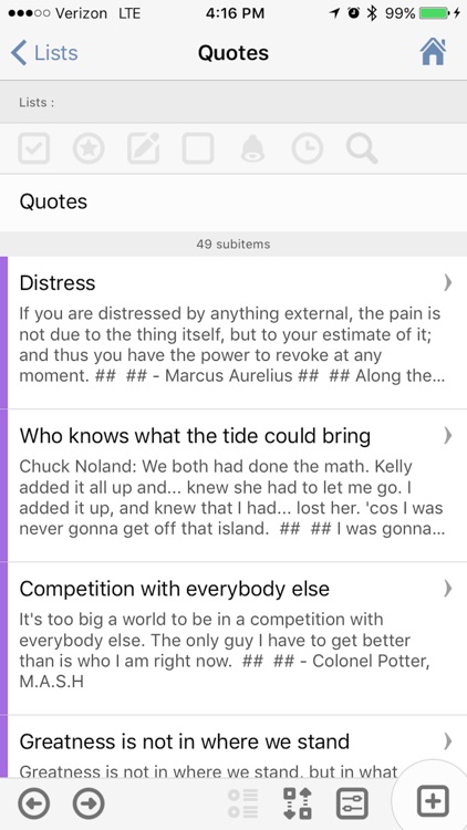 WhiteList - A List Taking and Note Making App screenshot-3