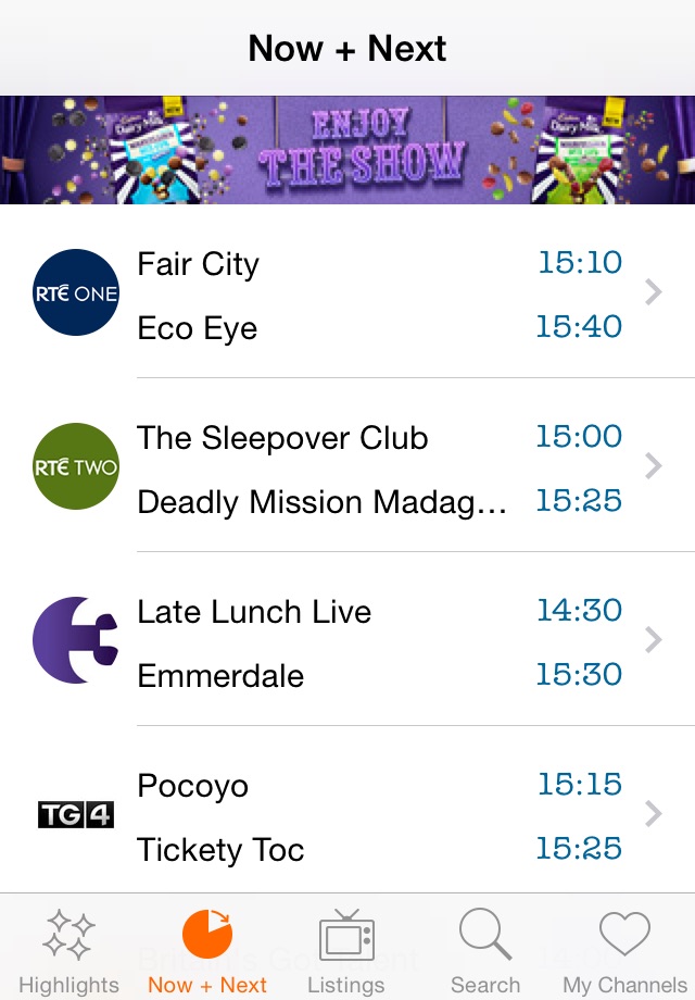 TV Listings Guide Ireland screenshot 3