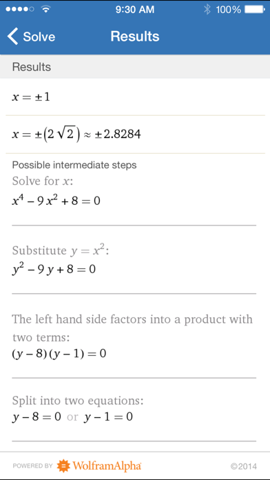 Wolfram Algebra Course Assistant Screenshot 5