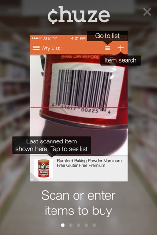 Chuze - The Power to Shop Smarter screenshot 2