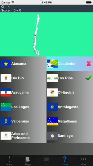 Chile Region Maps, Flags & Capitals(圖3)-速報App