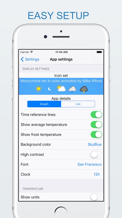 widget weather - offline forecast, your own style screenshot-4