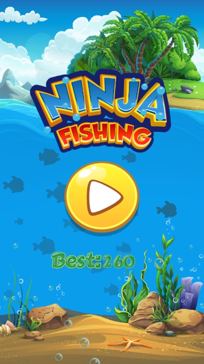 Ninja Fishing ~ Catch Fish Adventure Fishing Game