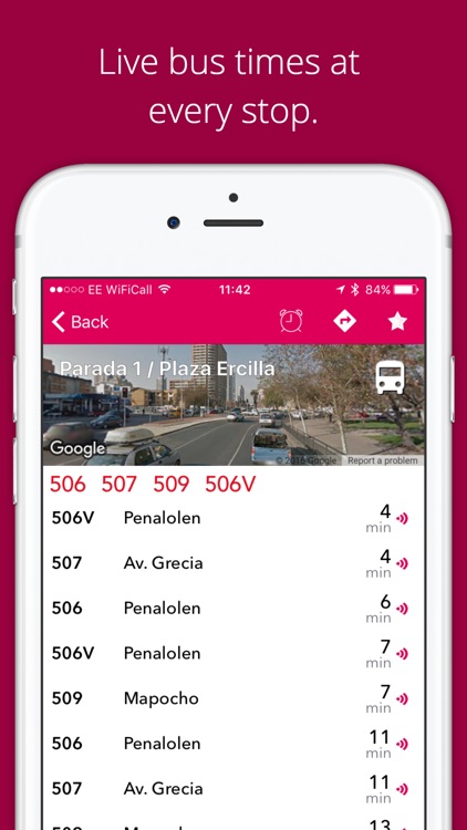 Transantiago Bus Checker
