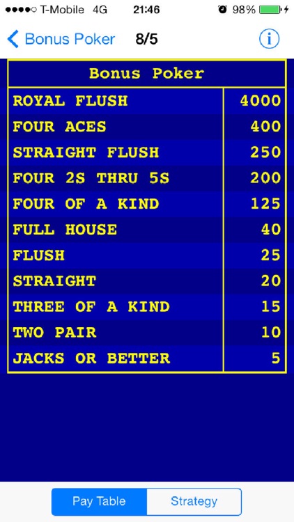 The Ultimate Video Poker Pocket Book screenshot-3