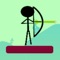 Two stickman archers face off in this game of skill and courage