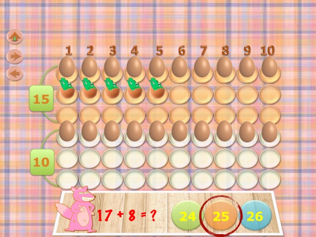 觀念數學 Adding Eggs(圖4)-速報App